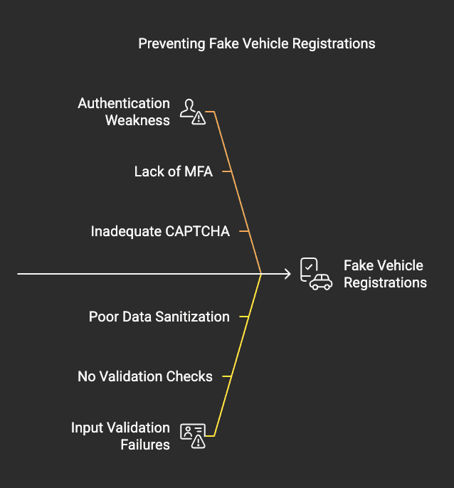 Preventing Fake Vehicle Registrations
