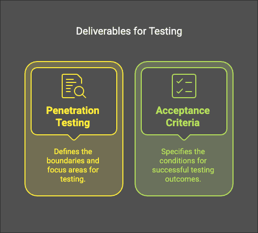 Deliverables for Testing