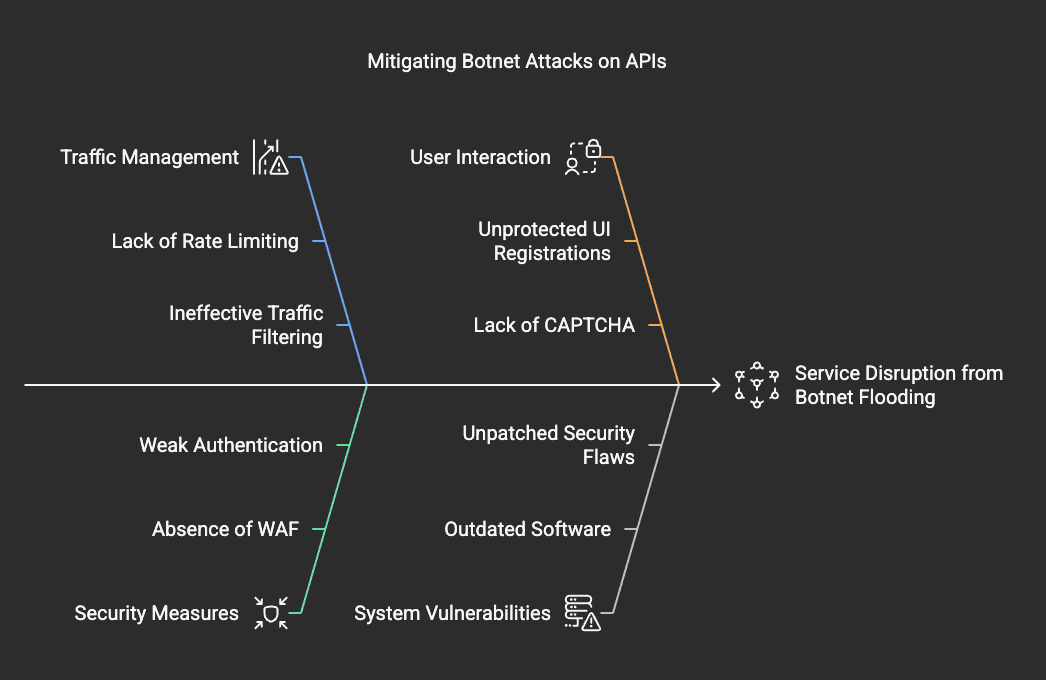 Mitigating Botnet Attacks on APIs